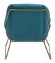 Zuo® Stanza Green Arm Chair-3