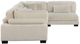 Homelegance® Traverse 4-Piece Beige135" Modular Sectional-2