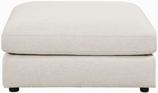 Coaster® Serene Beige Upholstered Ottoman