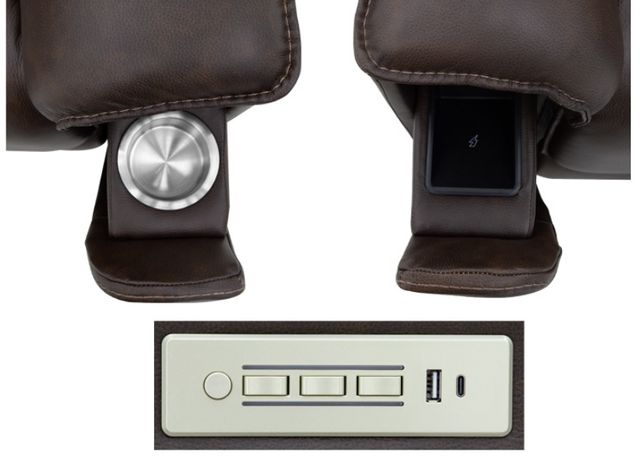 American Wholesale Furniture Revenna Tobacco Power Recliner-2