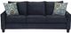 Dynasty Furniture Dark Blue Sofa-0