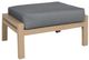 CabanaCoast® Customizable Landing Wooden Outdoor Ottoman-3