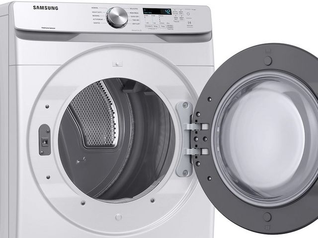 Samsung 6000 Series 7.5 Cu. Ft. White Front Load Electric Dryer-6