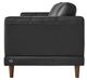 Elements International Hampton Fiero Charcoal Sofa-2