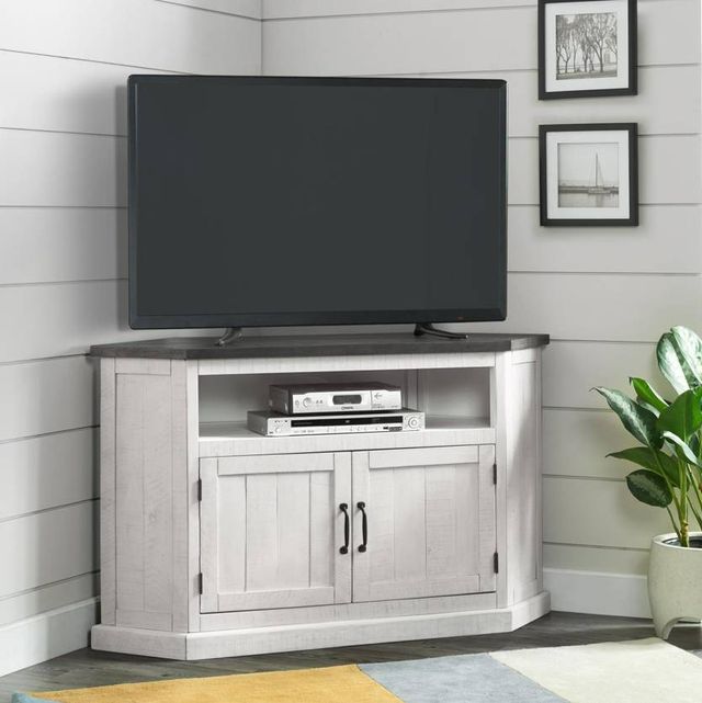 Martin Svensson Rustic Gray/White Entertainment Console-1