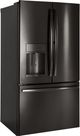 GE Profile™ 27.8 Cu. Ft. Black Stainless Steel French Door Refrigerator-1