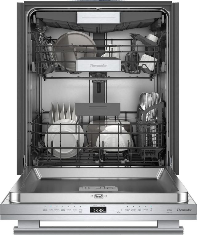 Thermador® Sapphire® 24" Stainless Steel Built In Dishwasher-2