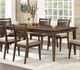 Winners Only® Zoey Brown 78" Dining Table-1