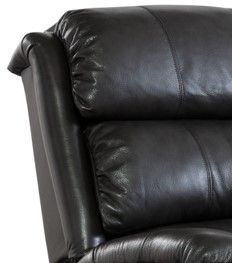 La-Z-Boy® Astor Shitake Leather Manual Rocking Recliner-1