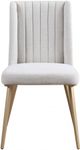 Meridian Furniture Eleanor Cream Dining Side Chair-1
