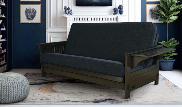 Kodiak Furniture Jozie Graystone/Taber Indigo Full Futon-1