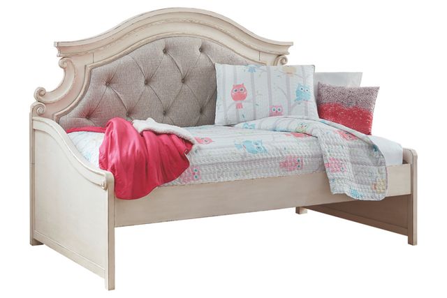 Signature Design by Ashley® Realyn Chipped White Youth Twin Storage Daybed-1