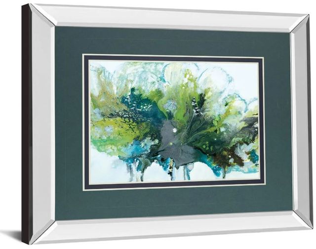 Classy Art Imperial Frost by N. Barnes Mirror Framed Wall Art-1