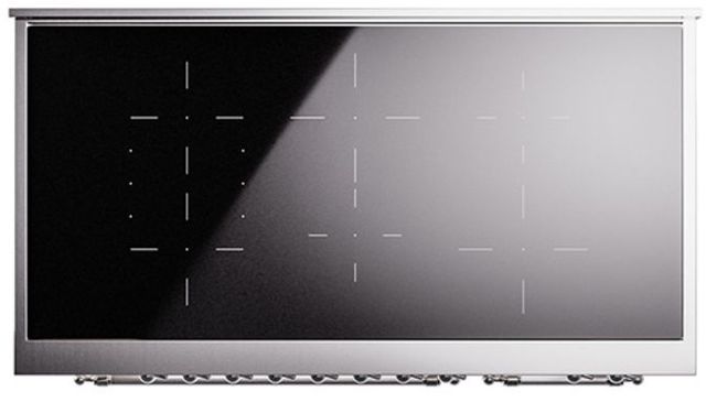 Ilve® Nostalgie II Series 48" Antique White Pro Style Induction Range-3