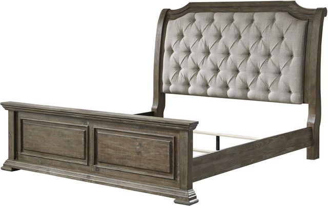 Signature Design by Ashley® Wyndahl 2-Piece Brown California King Panel Bed Set-1