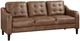 Homelegance® Mallory 2-Piece Brown Living Room Seating Set-2