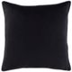 Surya Buffalo Plaid Black 20"x20" Toss Pillow with Polyester Insert-1