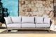 Armen Living Athos Charcoal/Light Brown/Light Gray Fabric/Rope/Wood Outdoor Sofa-1