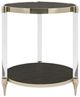 Caracole® End Game Caracole Classic Charred Bark/Whisper of Gold End Table-1