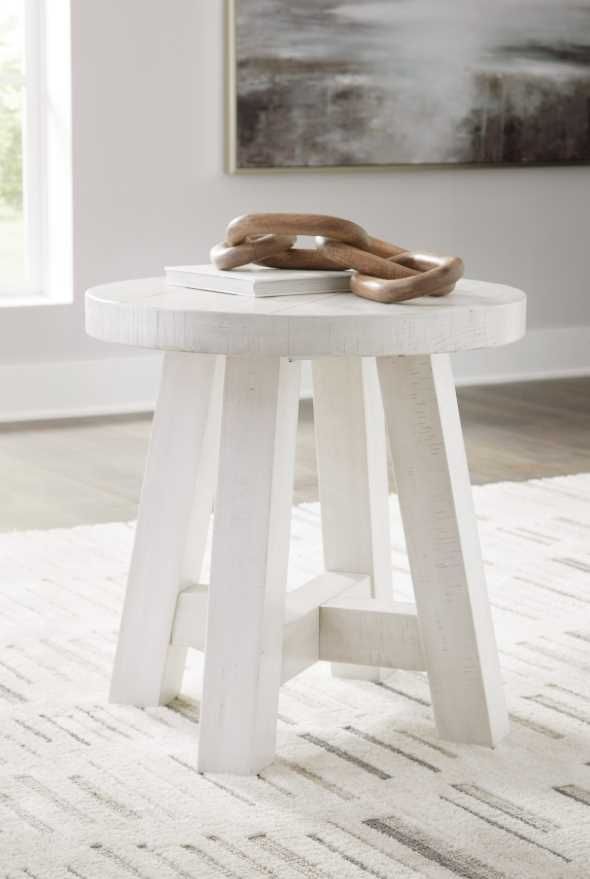 Signature Design by Ashley® Jallison White End Table-3