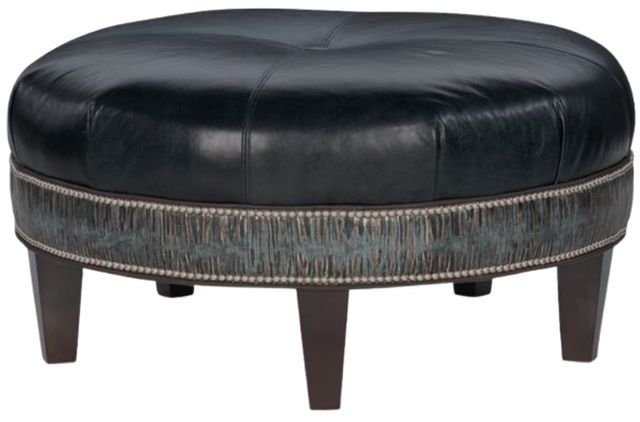 Bradington-Young Customizable Round Ottoman-1
