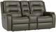 Flexsteel® Customizable Arlo Leather Power Reclining Loveseat with Console-0