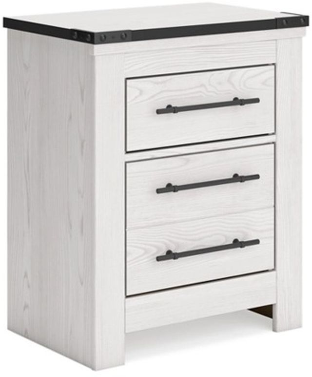Signature Design by Ashley® Schoenberg White Nightstand-0
