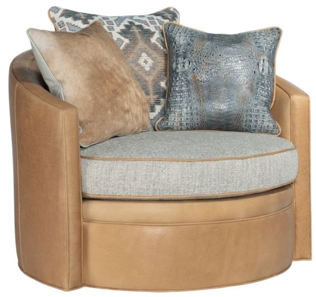 Bradington-Young Customizable Artemis Swivel Tub Chair-1