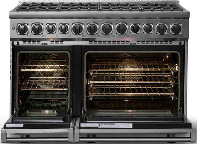 Viking® 7 Series 48" Stainless Steel Pro Style Dual Fuel Range-1