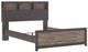 Signature Design by Ashley® Broachmyn Black/Gray Lighted Queen Bookcase Panel Bed-0