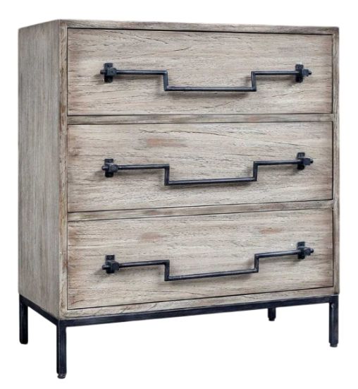 Uttermost® Jory Aged Ivory Accent Chest-0