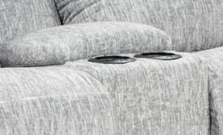 HomeStretch 3-Piece Gray Power Reclining Sectional-2