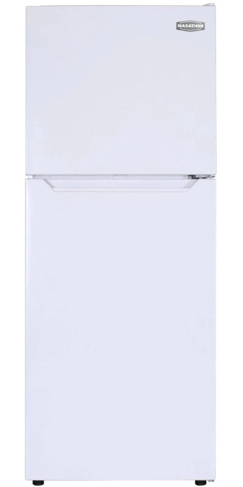 Marathon® 24" 10.0 Cu. Ft. White Counter Depth Top Freezer Refrigerator-0