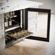Silhouette Pro Gen 3 - 4.8 Cu. Ft. Stainless Steel Built In Wine and Beverage Center-4
