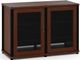 Salamander Designs® Synergy Model 323 AV Cabinet-Dark Walnut/Black-0