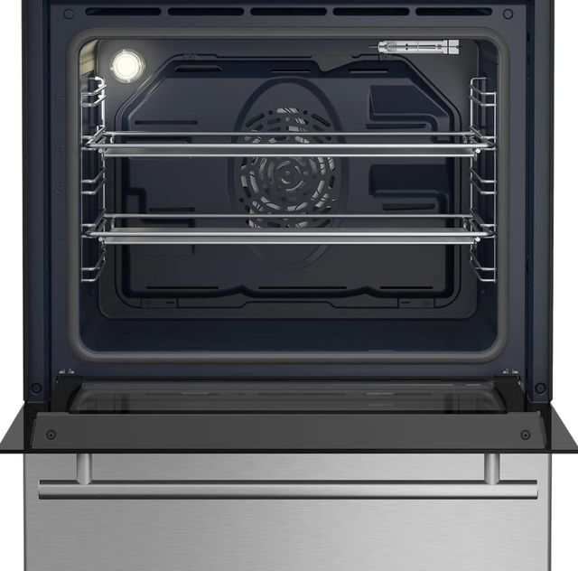 Blomberg® 24" Stainless Steel Slide-In Induction Range-1