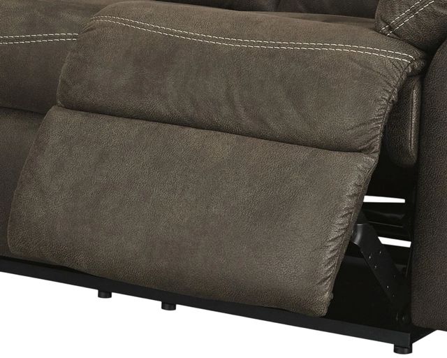 Signature Design by Ashley® Tambo 2-Piece Canyon Left-Arm Facing Manual Reclining Sectional-2