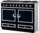 La Cornue CornuFe 110 43" Dark Navy Blue Pro Style Dual Range-1