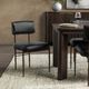 Classic Home Kester 2-Piece Jet Black Dining Chair Set-1