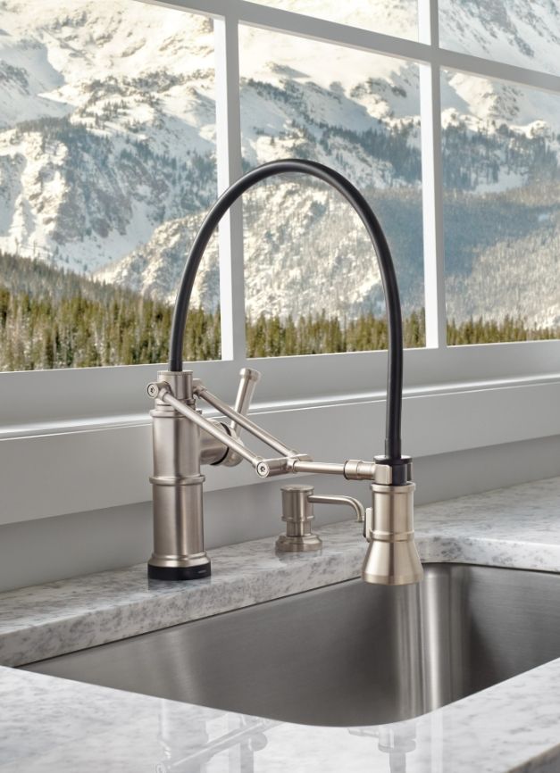 Brizo Artesso® Brilliance® Stainless Soap/Lotion Dispenser-2