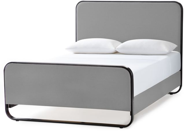 Malouf® Godfrey Designer Stone Full Panel Bed-1