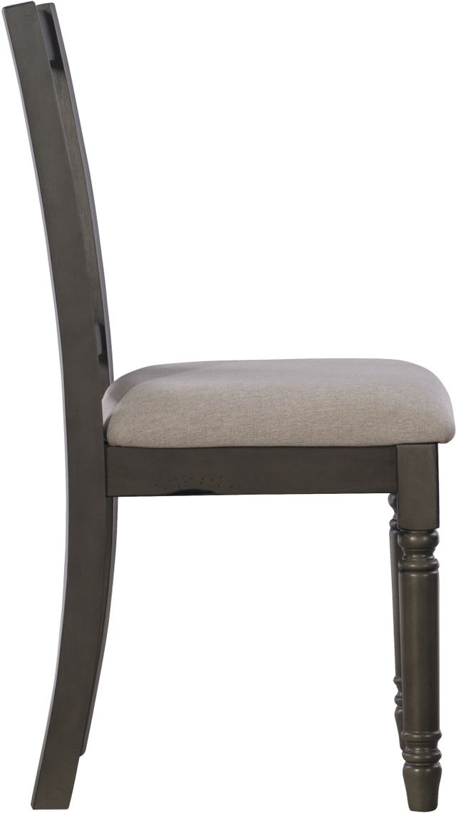 Powell® Willow 2-Piece Gray Side Chair Set-4