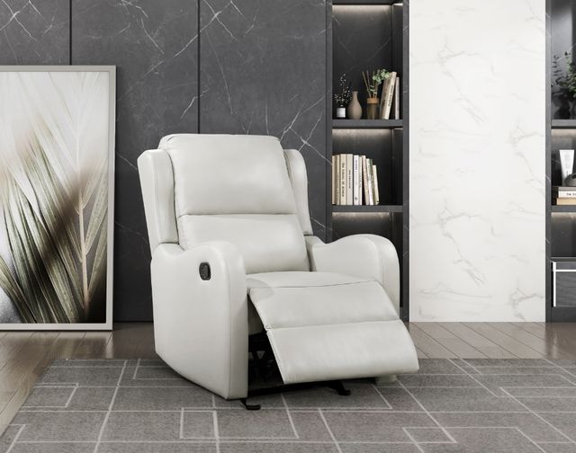 Homelegance® Durant Taupe Gliding Recliner-1