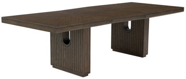 Flexsteel® Athens Brown Extendable Dining Table-1