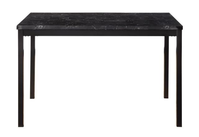 Homelegance® Tempe Dining Table with Faux Marble Top-2