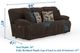 iAmerica Tyson Chocolate Power Reclining Sofa-2