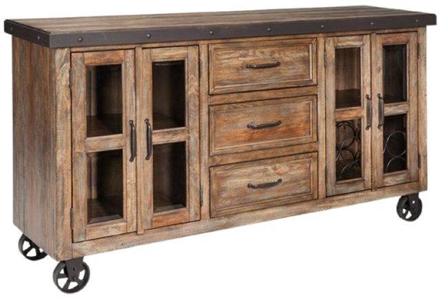Intercon Taos Canyon Brown Sideboard-0