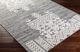 Surya Ariana Gray/White 4'x6' Area Rug-3