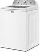 Maytag® 4.7 Cu. Ft. White Agitator Top Load Washer with Extra Power Cycle-3