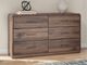 Signature Design by Ashley® Hollinaze Walnut Brown Dresser-1